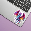 Flying Rainbow Dragon Sticker