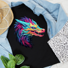 Rainbow dragon head t-shirt (R-2)