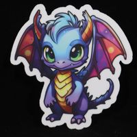 Toophy Kawaii Dragon Sticker