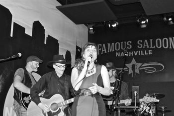 Performing with the Brit Stokes band-Nashville.
