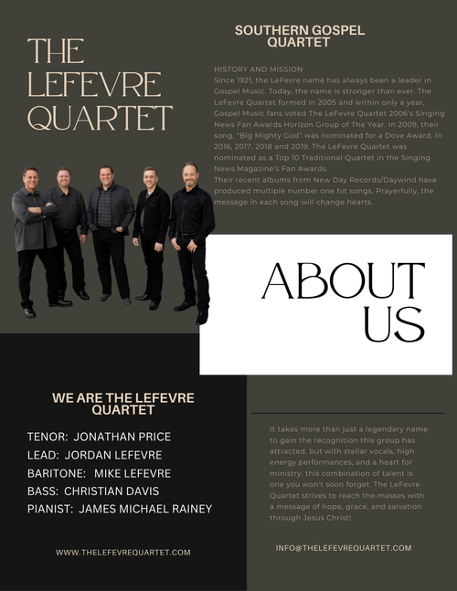 LeFevre Quartet Biography