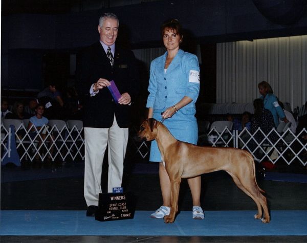 CH LILLY MANDISA TUCKER S.C.,CGC "Lilly" Is our first Ridgeback Owner handled to her AKC Championship at 17 months old! 2007