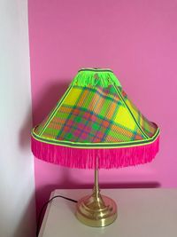Och Aye The Neon Tartan Lamp