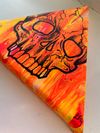 Psychedelic Skull Painting