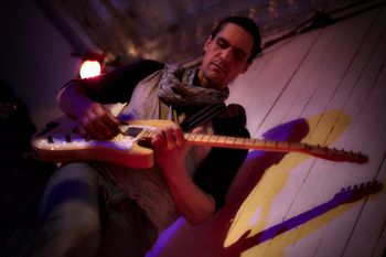 Guitarist Nick Truchi; Kimberly & the Dreamtime Heart Wave Launch; Nov 9, 2016; Casa del Popolo, Montreal; Photo by Matt Eastwood
