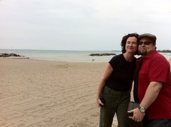We visited Toronto Beaches with our graphic designer, Linda van der Beek, to get photos for our "Infinitely More" CD.
