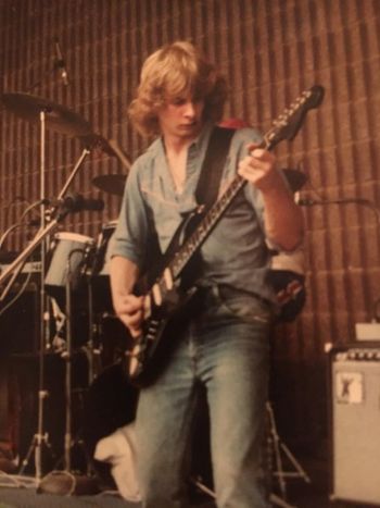 Age 16 with “Star” my modded ‘76 Strat
