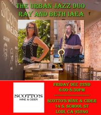 Ray Iaea Jazz Duo in Lodi for Xmas