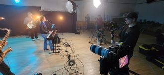Shooting for SaskTel with Bamboo Shoots, April 1,2023