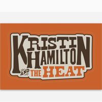 Kristin Hamilton & The Heat kiss cut sticker
