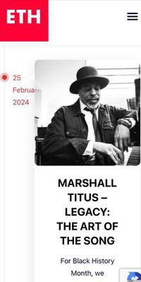 “Marshall Titus - Legacy: The Art of the Song“.