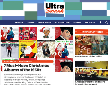 7 Essential Christmas Albums from the 1950s by Thelen Creative Ultra Swank Magazine
