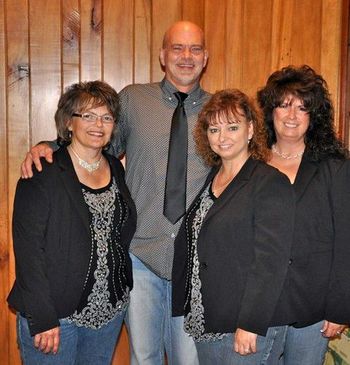 Sharing a venue with "The Lonesome River Band"-Sammy and the girls!
