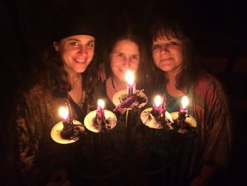 Fun With Candles after a show in Januaryin Florida -
