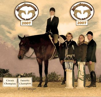 Its My Lucky Detail Champion Non Pro Maturity Circuit Champion Youth Hunter Under Saddle NSBA Class Winner