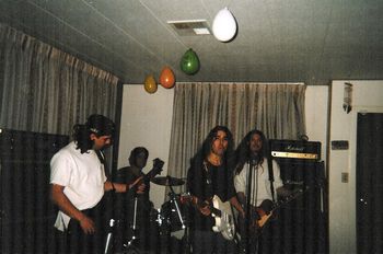 The first gig we played as the band Traveler in Pain. Feb 10 1999, Uncle Ricky's Surprise 40th B-day Party

