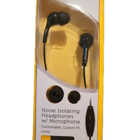 Polaroid PHP782 Noise Isolating Headphones w/Microphone