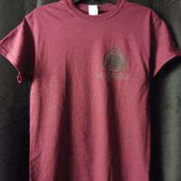 Burgundy & Black 7SF Logo t-shirt (unisex)