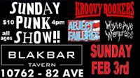 Kroovy Rookers with ABject Failures and Whyte Ave Womp Rats