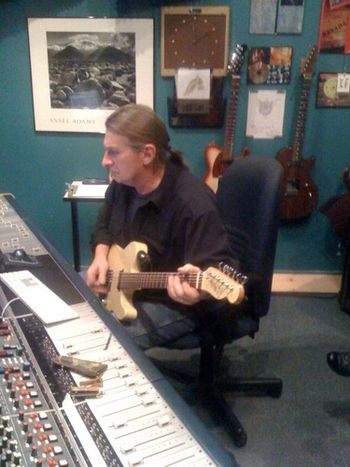 Recording at Dizzyland Studios with Hank Decken
