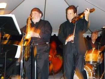Lew & Glenn Basham at the von Schreiner's 50th Anniversary Party in 2009
