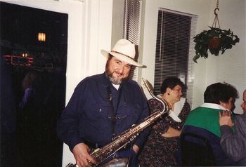Lew at a Jazz Club in Cincinnati
