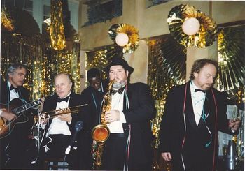 New Years Eve at Le Madelaine NYC with Gene Bertoncini, Joe Shepley, Calvin Hill & Lynn Welshman 1994
