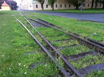 The trains to Auschwitz left from here.
