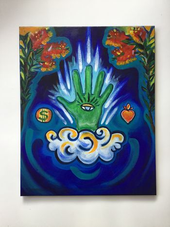 The Ace of Good Luck 16” x 20” canvas
