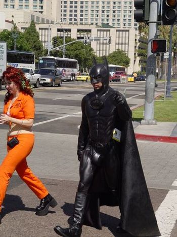 Batman hates his TMZ stalkers.
