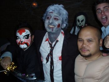 Zombie, Mark (center) with Vic (L) and Jose (R)
