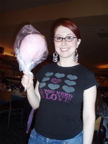 Cotton Candy is Yummy.
