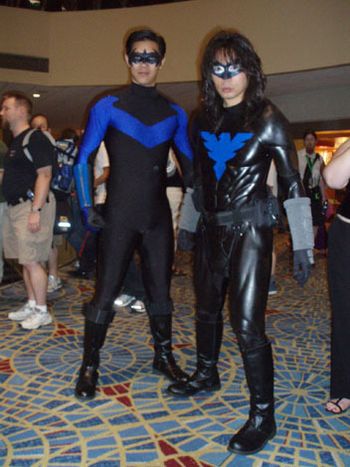 Bryan & Ruby. Nightwing & Nightwing.
