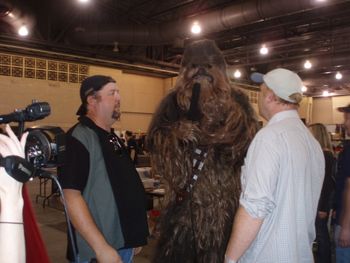 Sometimes,... even a wookie has important things to say.....
