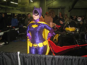 Batgirl. Car-Show girl
