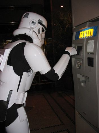 I hope Lord Vader direct deposited my check already.

