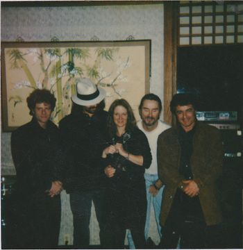 NYE 1987? Paul Warren, Danny Timms, me, Terry, Jack Bruno
