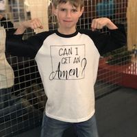 "Can I Get an Amen?" Youth T-Shirt