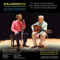 Diálogos for Clarinet / Bass Clarinet and Guitar (PRINT & PDF combo)