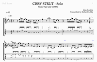 Cissy Strut - Solo (Notation & TAB)