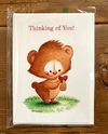 Thinking of You - 5x7" Greeting Card - Pack of 4