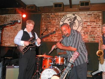 Playing with my brother Drew Davidsen at Blues Alley!
