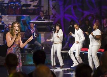 Jools Holland Show - Singing Background for Joss Stone
