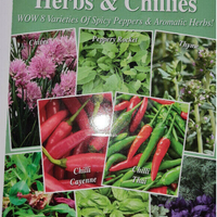 Herbs and chillies over 700 seeds! Plus free delivery and free stickers