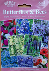 Butterflies & Bees over 2000 seeds. Free shipping and Free stickers