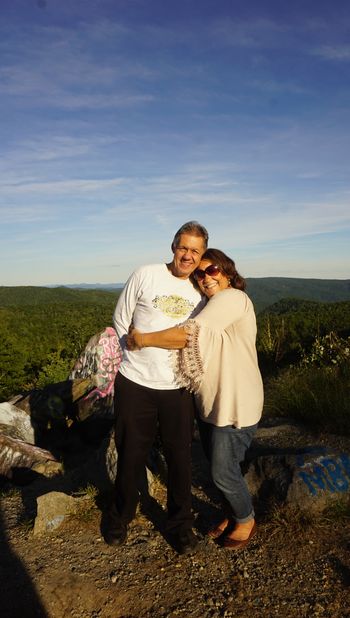 Ron and Lori in Mountains of NC
