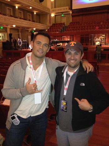 Rich Franklin and Dusty
