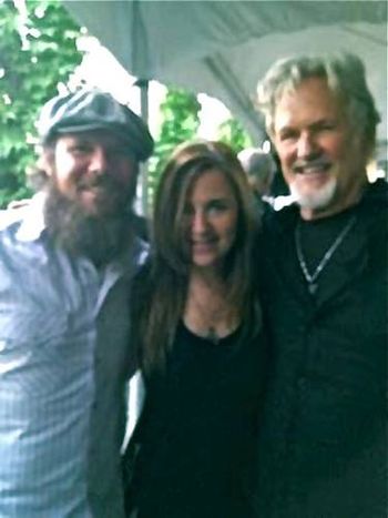 BMT & Mr. Kristofferson. Country Music Hall of Fame & Museum May 14, 2013
