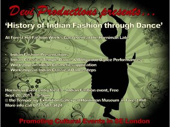 An event I co-produced with Urbi Basu for the Horniman Museum Late
