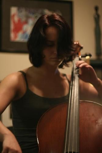 Genevieve Evans-Cello and vocals with Alcyone
